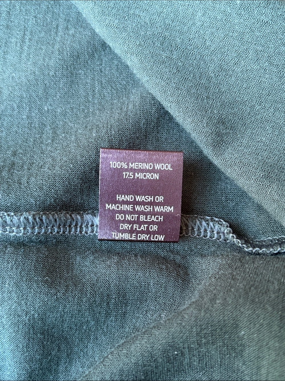 OUTLIER NYC ULTRAFINE MERINO CUT TWO T-SHIRT FOREST DEEP - Picture 5 of 5